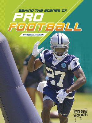 cover image of Behind the Scenes of Pro Football